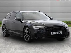 Black Used 2024 Audi A6 Black Edition Estate | £42,999 (Expensive)