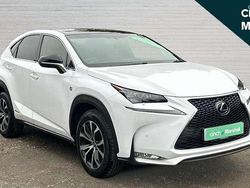 White Used 2017 Lexus NX300h Sport Line SUV | £16,529 (Fair price)