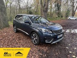 Blue Used 2018 Peugeot 5008 Allure Hatchback | £10,995 (Good price)