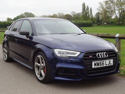 Blue Used 2016 Audi S3 Sportback Black Edition Hatchback | £21,950 (Fair price)