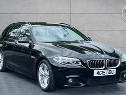 Black Used 2015 BMW 520 M Sport Estate | £14,499 (Fair price)