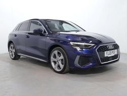 Blue Used 2021 Audi A3 Sportback e-tron S-Line Hatchback | £19,000 (Fair price)