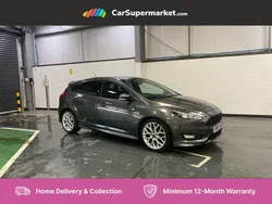 Grey Used 2017 Ford Focus ST-Line Hatchback | £7,697 (Good price)