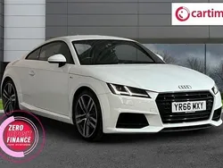 White Used 2016 Audi TT S-Line Coupe | £12,990 (Fair price)