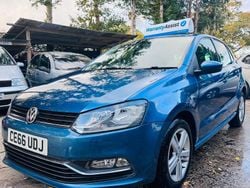 Blue Used 2016 VW Polo Match Hatchback | £4,995 (Fair price)