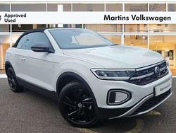 White New 2025 VW T-Roc Cabriolet Style Cabriolet | £30,995 (Super price)