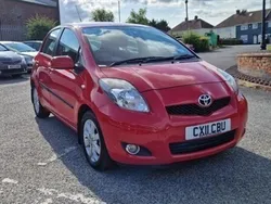 Red Used 2011 Toyota Yaris Hatchback | £4,890 (Fair price)