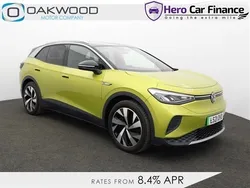 Yellow Used 2021 VW ID.4 Pro Performance SUV | £21,598 (A bit pricey)