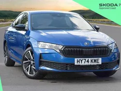 Blue Used 2024 Skoda Octavia SportLine Hatchback | £25,900
