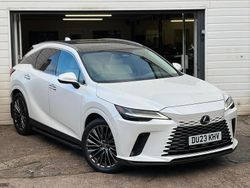 White Used 2023 Lexus RX450h+ Estate | £49,870