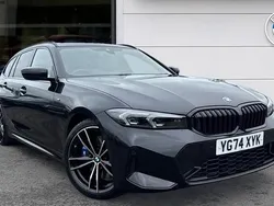 Black Used 2024 BMW 320 M Sport Estate | £39,806