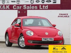 Red Used 2013 VW Beetle Design Hatchback | £7,995 (Good price)