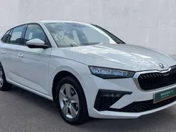 Candy white Used 2025 Skoda Scala SE Hatchback | £17,775 (Fair price)