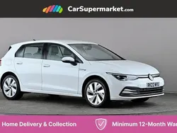 White Used 2022 VW Golf VIII Style Hatchback | £19,897 (Fair price)