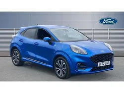 Blue Used 2022 Ford Puma ST-Line SUV | £16,865 (Fair price)
