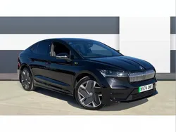 Black Used 2024 Skoda Enyaq iV vRS SUV | £38,069
