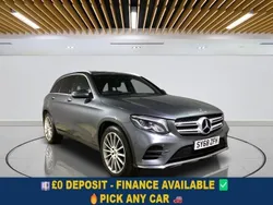 Grey Used 2018 Mercedes GLC250 AMG line SUV | £15,949 (Good price)