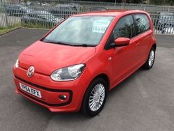 Red Used 2014 VW up! high up! Hatchback | £5,500 (Fair price)