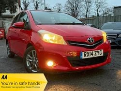 Red Used 2014 Toyota Yaris Multidrive S Hatchback | £6,999 (Fair price)