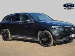 Black Used 2022 Mercedes EQC400 AMG Line Premium Plus SUV | £32,395 (A bit pricey)
