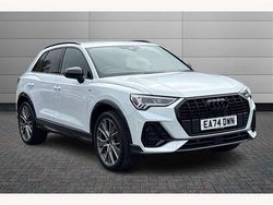 White Used 2024 Audi Q3 Black Edition SUV | £35,695 (Fair price)