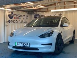 White Used 2021 Tesla Model 3 Standard Range Plus Sedan | £16,790 (Fair price)