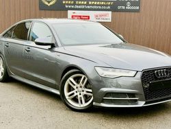 Grey Used 2017 Audi A6 S-Line Sedan | £14,990 (Fair price)