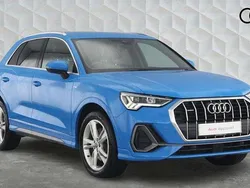Turbo blue, solid Used 2019 Audi Q3 S-Line SUV | £19,000 (Fair price)