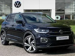 Black Used 2021 VW T-Cross R-line SUV | £19,995 (Fair price)
