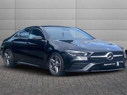 Cosmos black Used 2022 Mercedes CLA220 AMG Line Premium Plus Sedan | £25,244 (Good price)