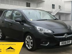 Black Used 2018 Vauxhall Corsa SRi Hatchback | £6,995 (Fair price)