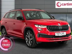 Red Used 2021 Skoda Kodiaq SportLine SUV | £24,499 (Fair price)