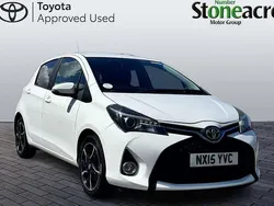 White Used 2015 Toyota Yaris Sport Hatchback | £7,000 (Fair price)