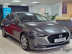 Grey Used 2021 Mazda 3 Inclusive Sedan | £14,995 (Fair price)
