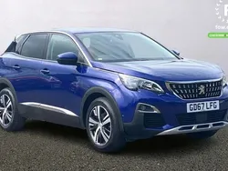 Blue Used 2018 Peugeot 3008 Allure Estate | £14,399 (Fair price)