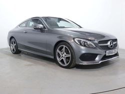 Grey Used 2016 Mercedes C220 AMG Line Premium Coupe | £15,800 (Fair price)