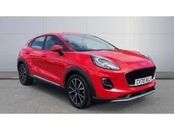 Red Used 2020 Ford Puma Titanium SUV | £13,697 (Good price)