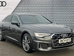 Grey Used 2024 Audi A6 S-Line Sedan | £41,156