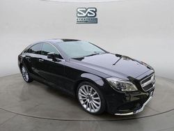 Black Used 2016 Mercedes CLS220 AMG line Coupe | £13,690 (Fair price)