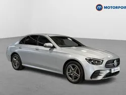 Silver Used 2021 Mercedes E300 AMG line Sedan | £27,949 (Good price)