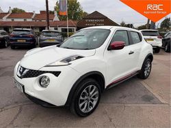 White Used 2017 Nissan Juke Visia SUV | £4,495