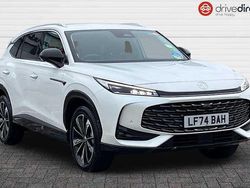 Metallic white pearl Used 2024 MG HS Trophy SUV | £19,890 (Expensive)