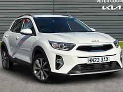 White Used 2023 Kia Stonic 2 SUV | £14,491 (Fair price)