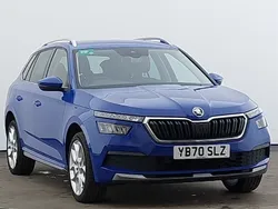 Blue Used 2021 Skoda Kamiq SE L SUV | £15,498 (Fair price)