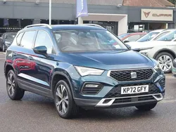 Blue Used 2022 Seat Ateca SE Technology SUV | £17,296 (Fair price)