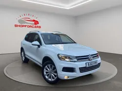 White Used 2012 VW Touareg SE SUV | £6,875 (Super price)