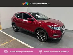Red Used 2020 Nissan Qashqai Tekna SUV | £14,997 (Fair price)