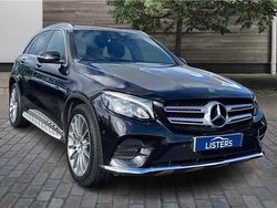 Black Used 2018 Mercedes GLC220 AMG Line Premium Estate | £21,985 (Fair price)