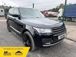 Black Used 2015 Land Rover Range Rover Vogue SUV | £16,995 (Good price)