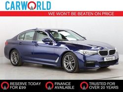Blue Used 2019 BMW 520 M Sport Sedan | £18,377 (Good price)